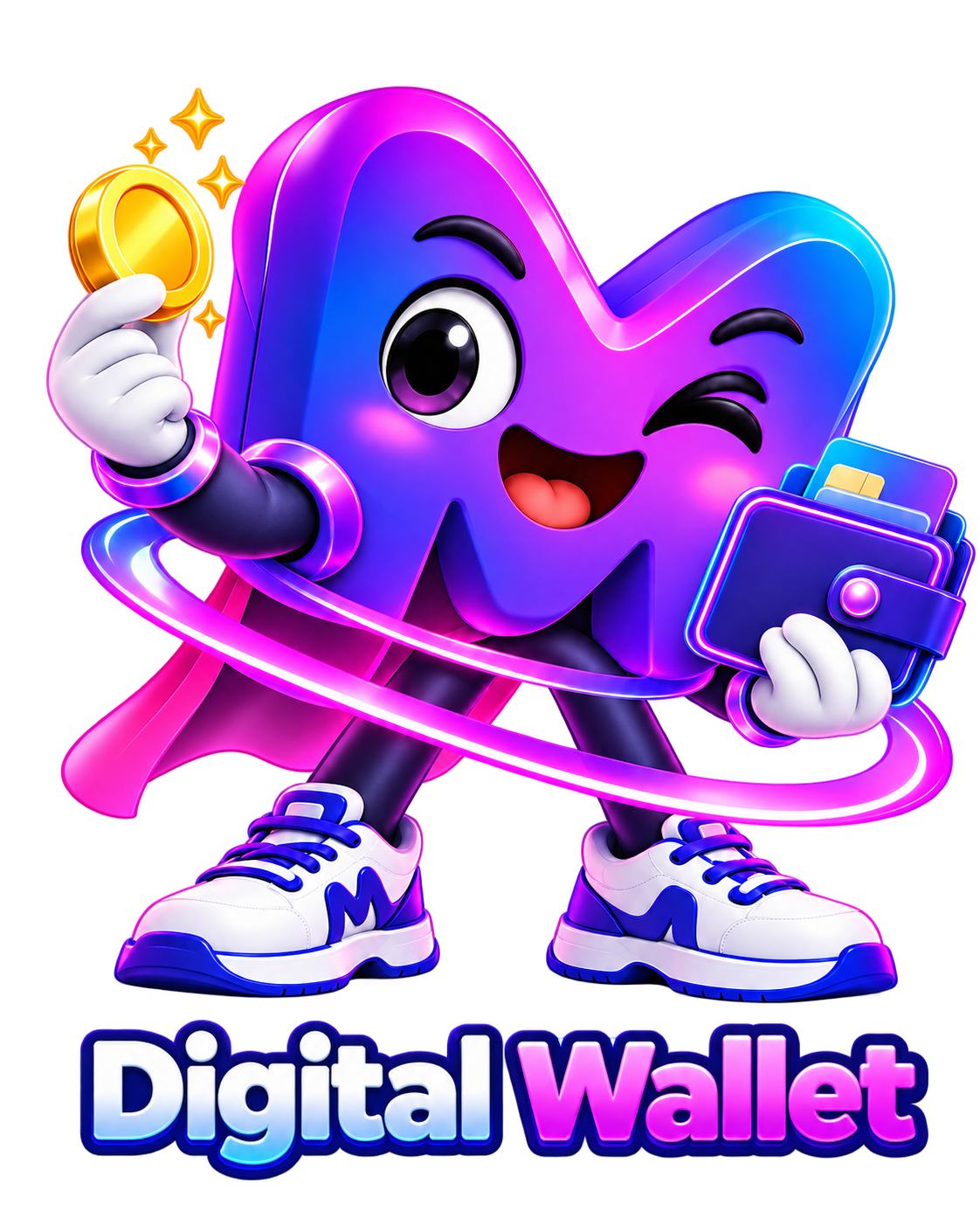 Meetra One Digital Wallet mascot